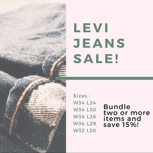 Levi Jeans SALE! 👖